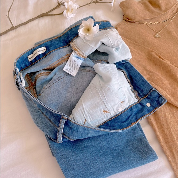 Jessica Simpson high rise forever rolled ankle jeans - Picture 12 of 14